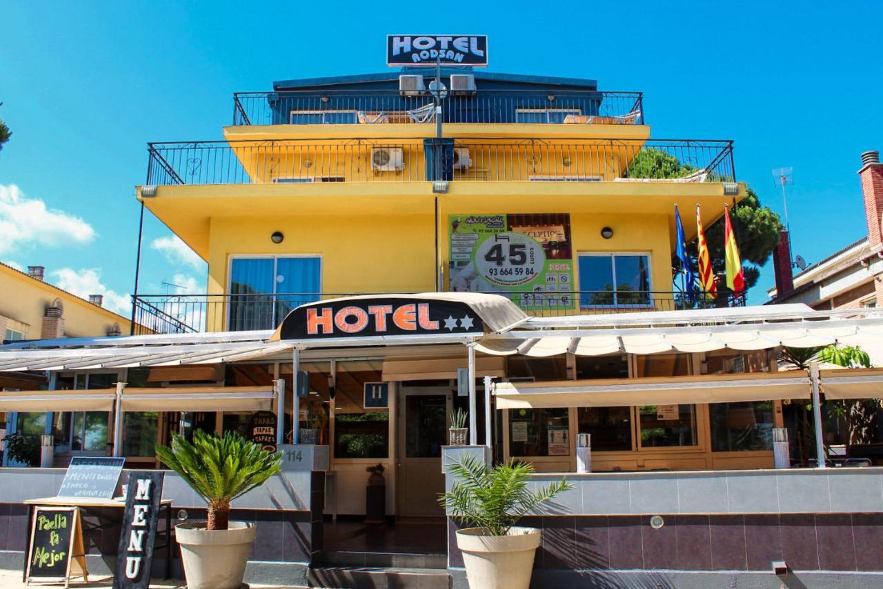 Hotel Rodsan Suizo Castelldefels Exterior foto